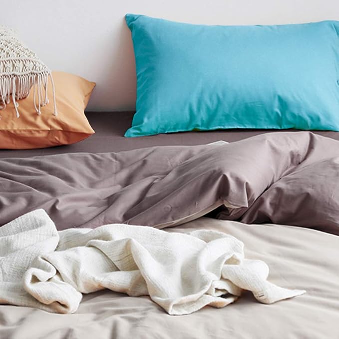 FLXXIE Pillow Cases Queen, Soft Microfiber Pillow Covers - Image 4