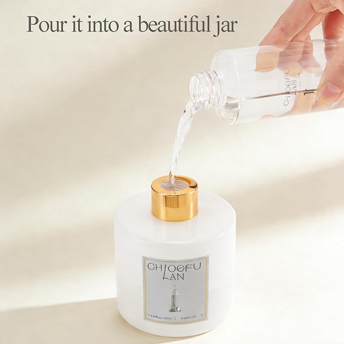 Chloefu LAN Hotel Scented Oil Diffuser Refill 200ml/6.76 fl oz Natural - Image 3