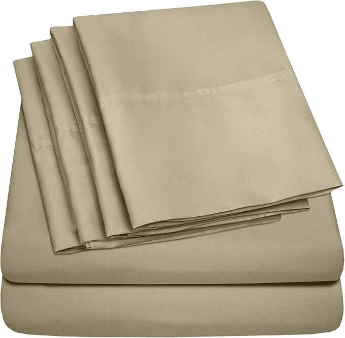 Queen Sheets Sage by SweetHomeCollection
