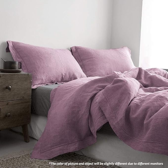 Simple&Opulence 100% Linen Duvet Cover Set - Image 5