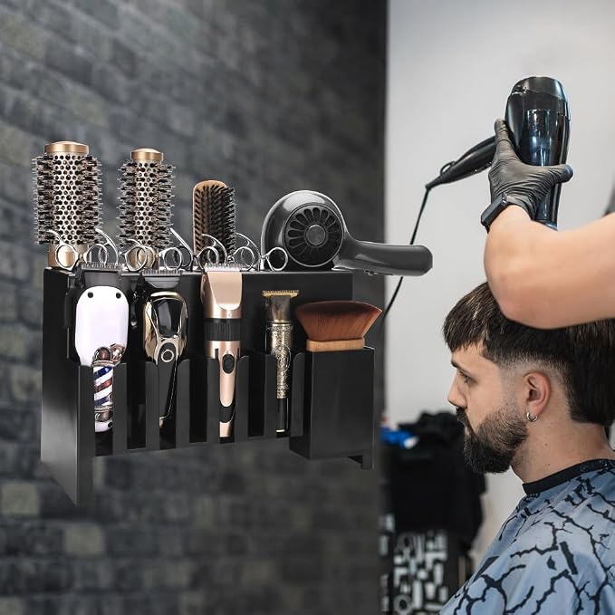 Hair Dryer Holder, Versatile Station Organizer - Image 4