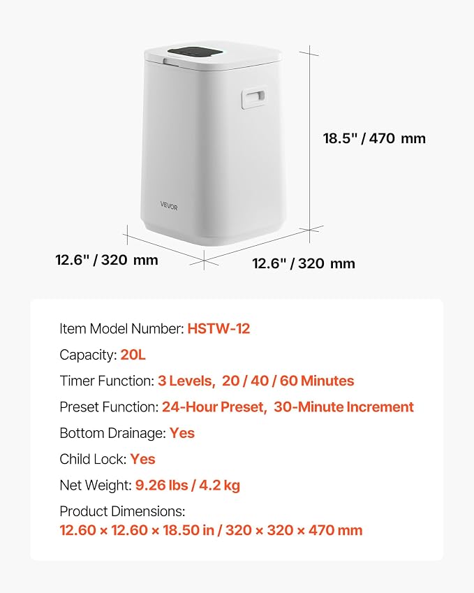 VEVOR Towel Warmers for Bathroom, Towel Warmer Bucket - Image 7