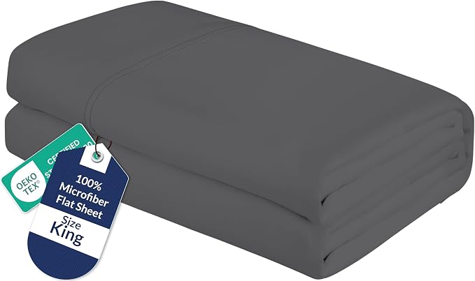 Royale Linens King Flat Sheet by ROYALELINENS
