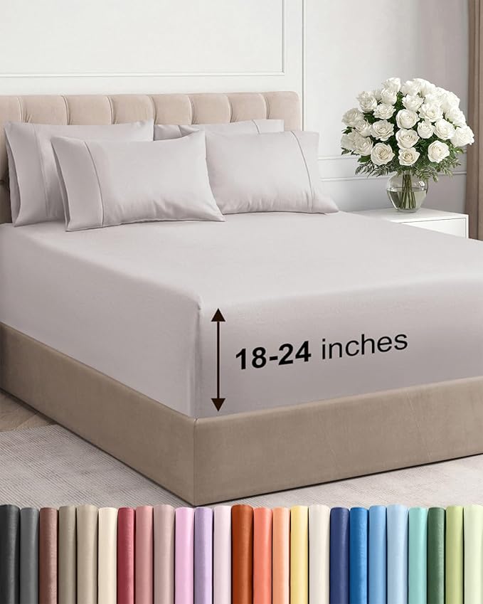 Extra Deep King Sheet Set by CGKUnlimited