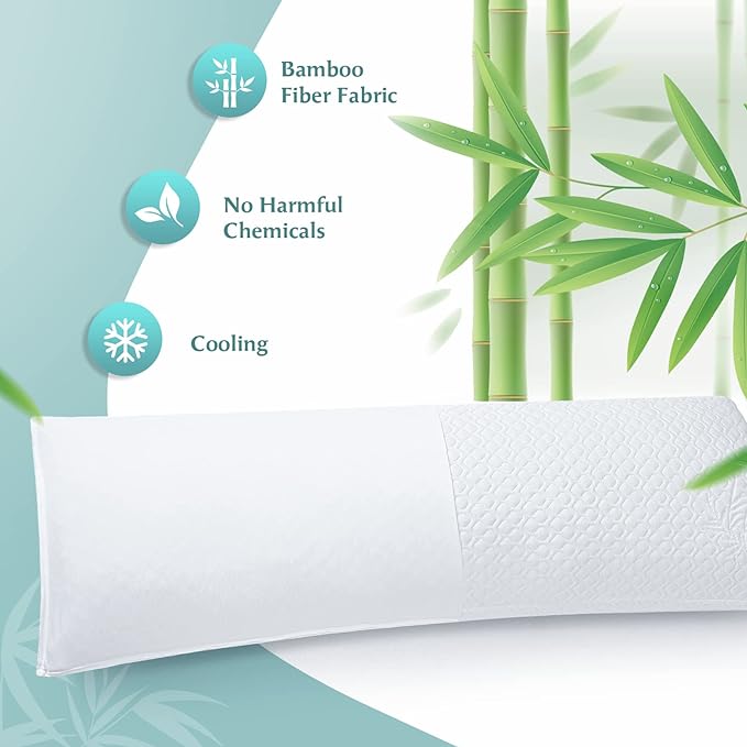 Rainmr Extra Long Body Pillow Cubies Memory Foam 150x50cm – Anime Body Pillow - Image 7