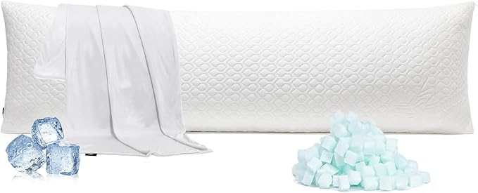 Rainmr Extra Long Body Pillow Memory Foam 160x50cm – Body Pillows by RainmrBedding
