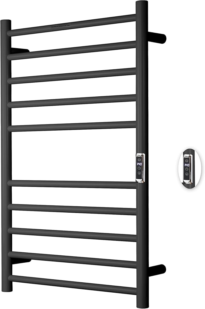 Heated Towel Racks for Bathroom, Wall Mounted Electric Towel Warmer Racks by BLARALA