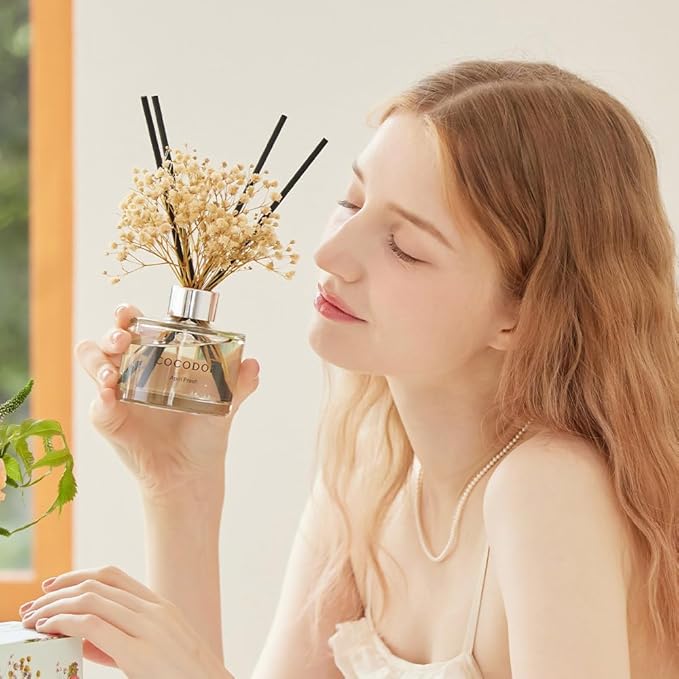 COCODOR Preserved Flower Reed Diffuser/Flower Garden/6.7oz/1Pack / Home - Image 7