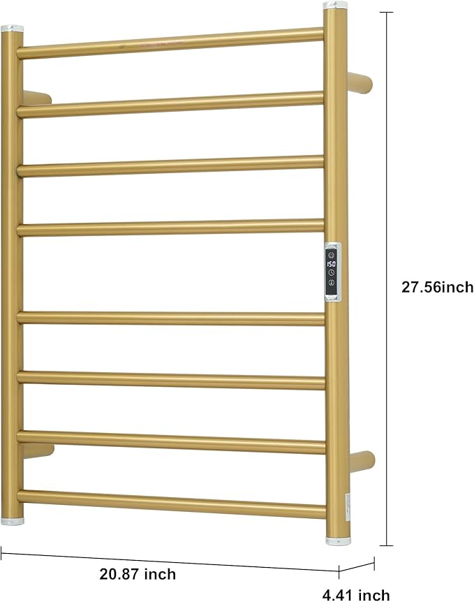 Electric Towel Warmer Rack, Heating Towel Warmer, Timer & Temperature Control - Image 5