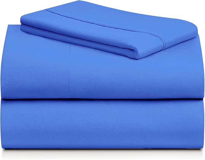 LuxClub 3 PC Twin XL Sheet Set, Deep Pockets Wrinkle Free Cooling Bed Sheets - Image 8