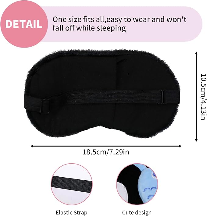PERFECTSIGHT Sleep Eye Masks, Cute Penguin Sleep Eye Cover Lightweight - Image 6