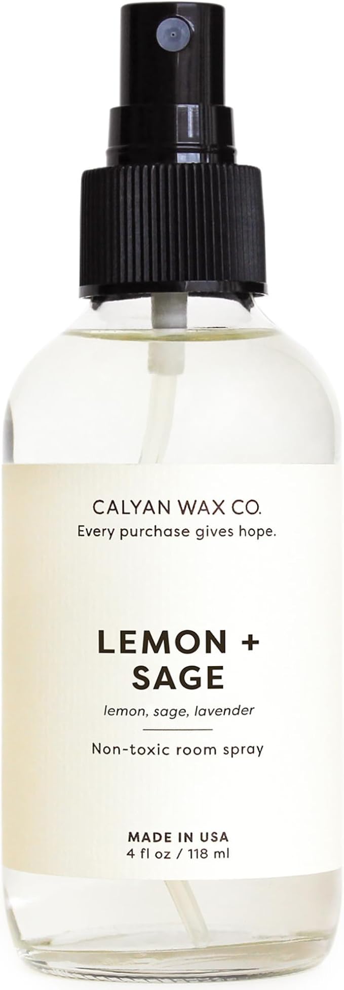 Calyan Wax Co. Lemon & Sage Room Spray by CalyanWaxCo