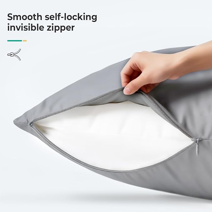 Cooling Curved Queen Pillow Case - Image 5