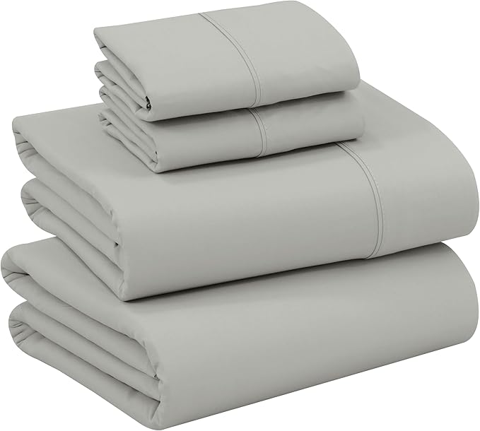 RUVANTI 100% Cotton Sheets – King Size Percale Bedding, Cooling & Breathable by Ruvanti