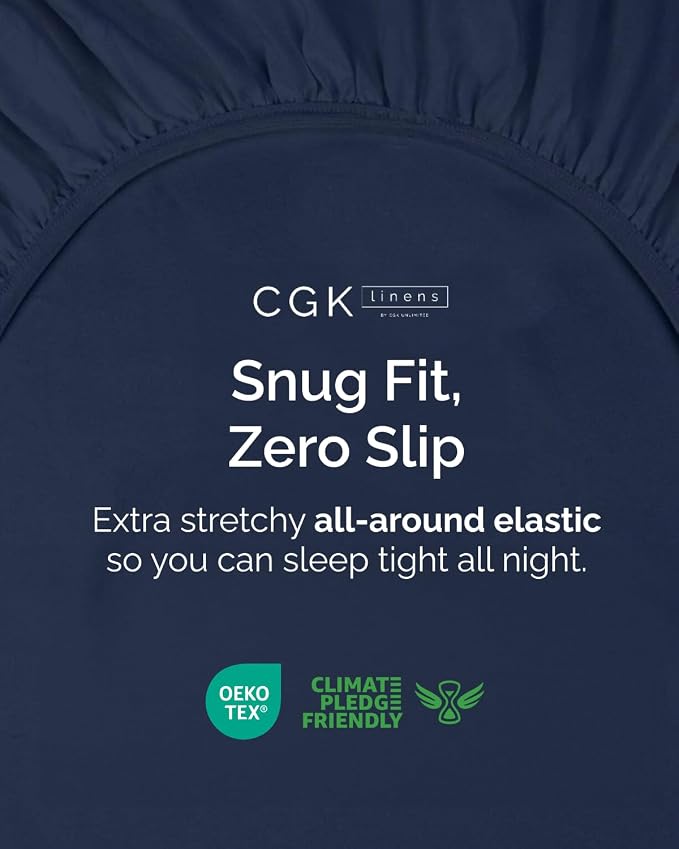 Cal King Size Fitted Bed Sheet - Image 2