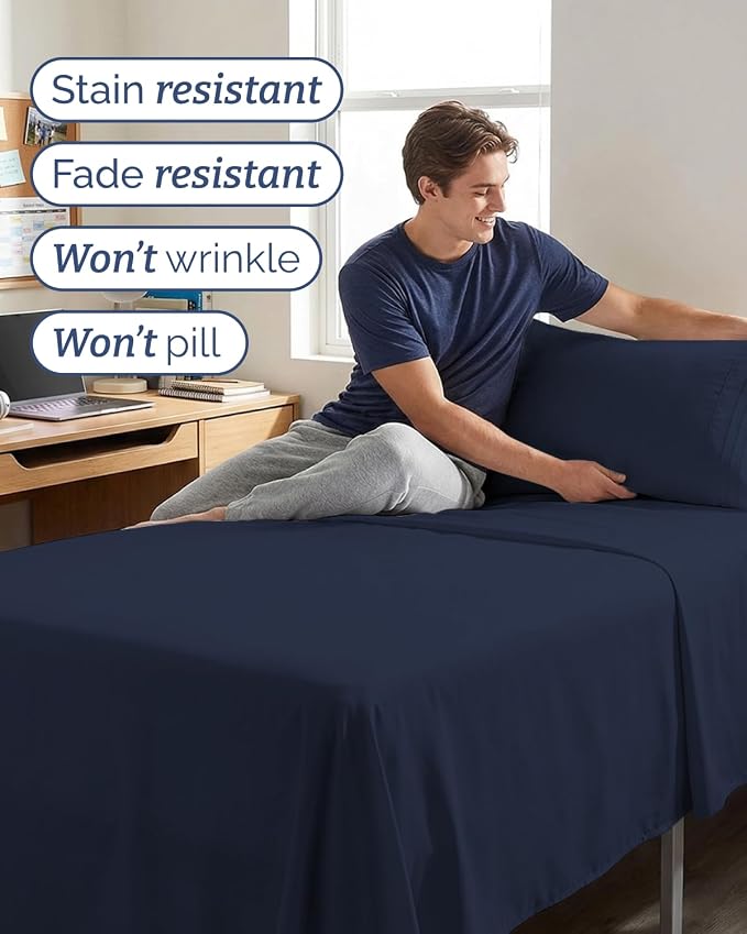 Twin XL 4 Piece Sheet Set - Image 5