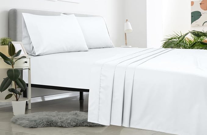 Royale Linens King Flat Sheet Only - Image 7