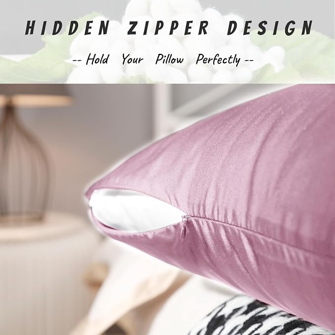 100% Silk Pillow Cases 2 Pack, Mulberry Silk Pillowcase - Image 4