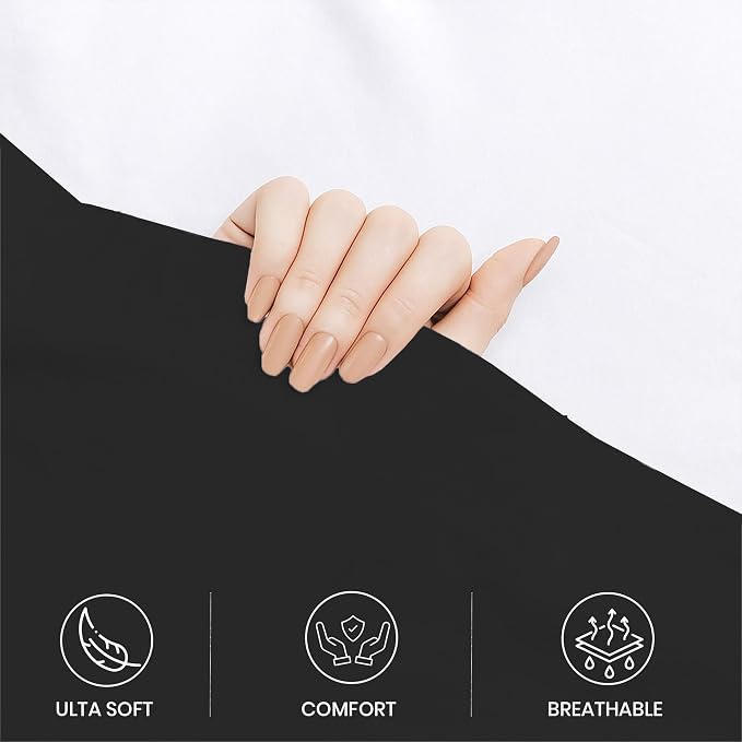 GOLD TEXTILES Full Flat Sheet 12 Pack – Brushed Microfiber Top Sheets - Image 4