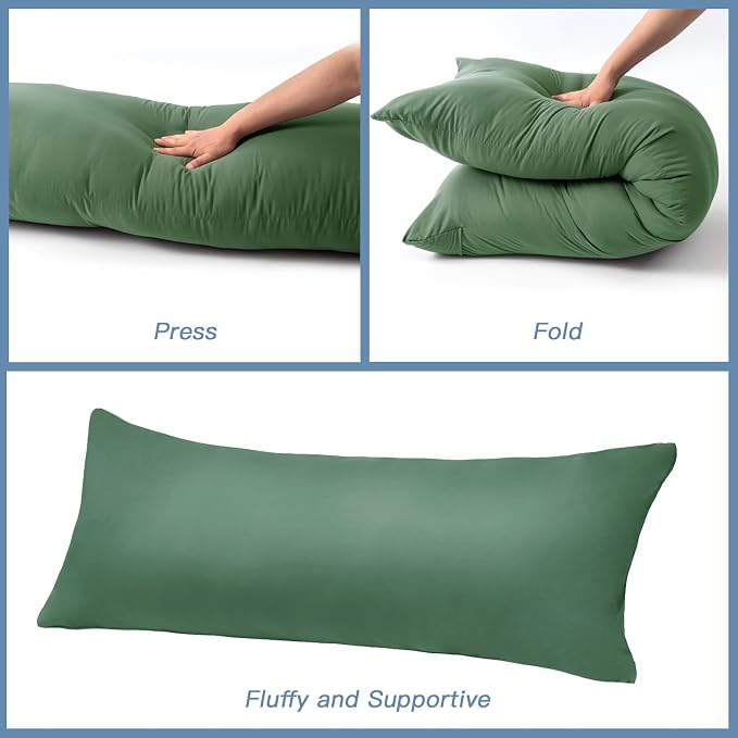 DOWNCOOL Luxury Full Body Pillow Insert - Image 6