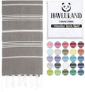 HAVLULAND Turkish Beach Towels, Oversized 40"x72" Turkish Bath Towel, Highly by Havluland
