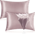Silk Pillowcase for Hair and Skin, 2 Pack 100% Mulberry Silk Pillowcase 25 Momme by Veaken