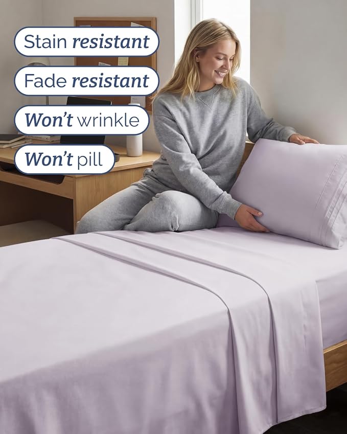 Twin XL Size 3 Piece Sheet Set - Image 5