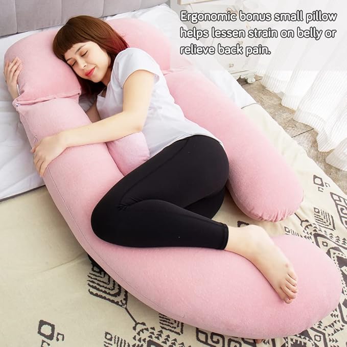AS AWESLING 60in Full Body Pillow | Nursing, Maternity and Pregnancy Pillow | - Image 3
