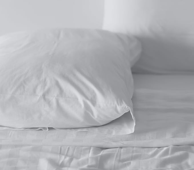 RUVANTI 100% Cotton Sheets – Full Size Percale Bedding, Cooling & Breathable - Image 9