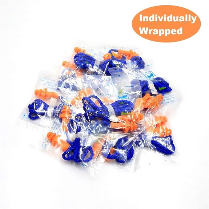 Quality Reusable Earplugs 100 Pair - Image 3