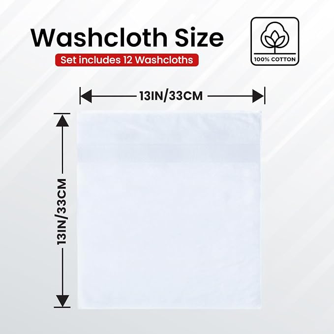 Infinitee Xclusives Luxury Wash Cloths - Image 3