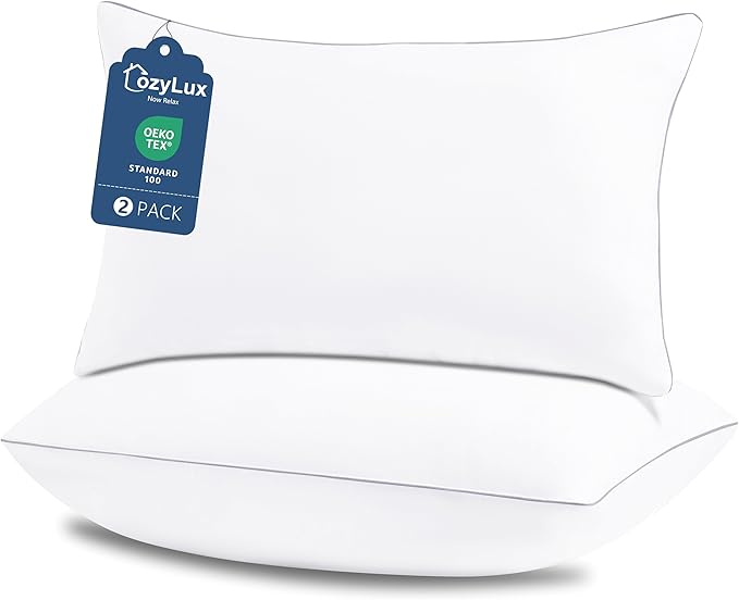 CozyLux Soft Supportive Bed Pillows by CozyLux