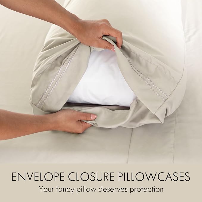 ClevaHome Queen Size Sheet Set - Image 3