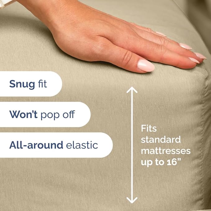 Queen Fitted Bed Sheet - Image 3