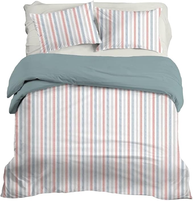 RUVANTI 100% Cotton Sheets – Split King Size Percale Bedding, Cooling & - Image 2