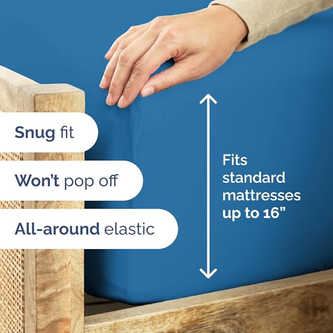Twin XL Fitted Bed Sheet - Image 3