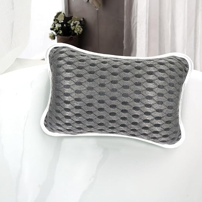 Luxury Bath Pillows for Tub, Slip Resistant Waterproof Bath Pillows for Tub by CONBELLA
