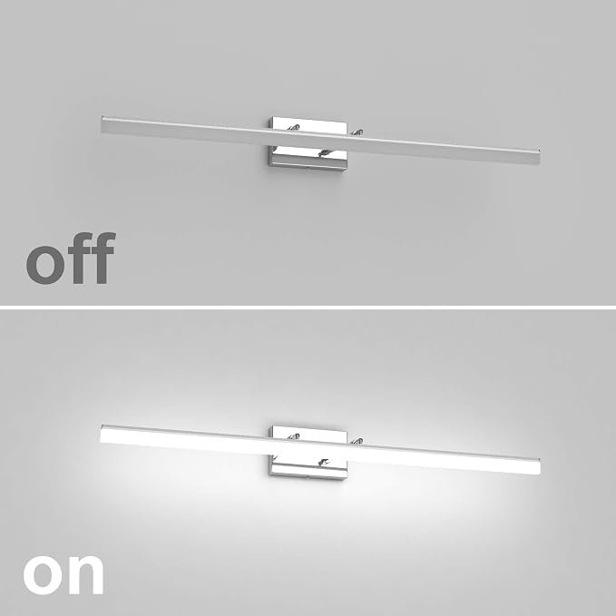 Aipsun 40in Dimmable Modern LED Vanity Lights - Image 7