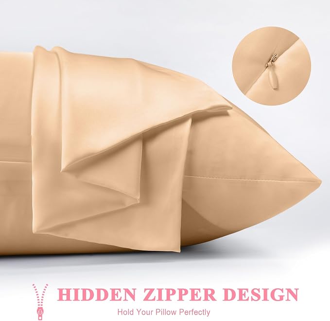 100% Silk Pillowcase 2 Pack for Hair and Skin, Both Sides 23 Momme Grade 6A+ - Image 5