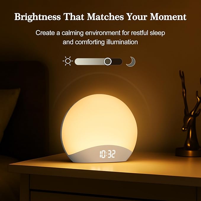 REACHER Sound Machine Sunrise Alarm Clock - Image 5