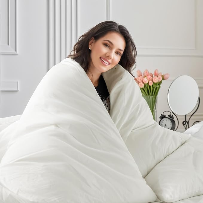 NEXHOME PRO Full Duvet Cover Set – 100% Certified Organic Cotton - Image 4