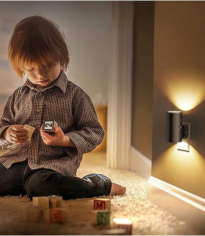 TSEXES LED Night Light Plug in, Night Lights Plug into Wall Dusk to Dawn Sensor - Image 3