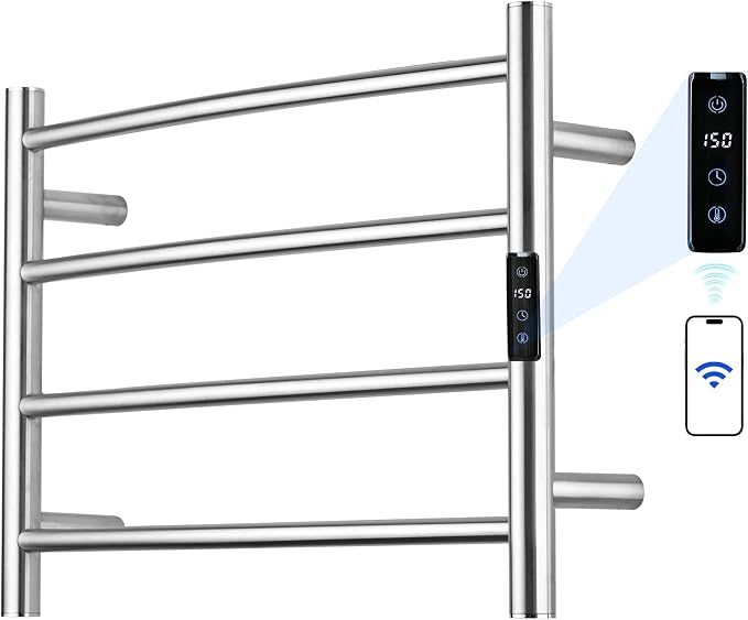Electric Towel Rack with Voice Control by SHARNDY
