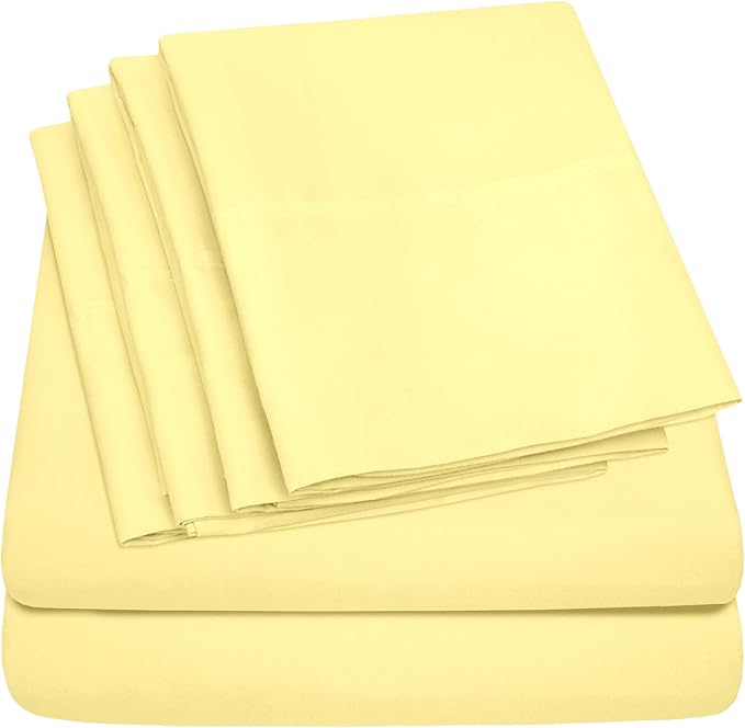 Cal King Size Bed Sheets by SweetHomeCollection
