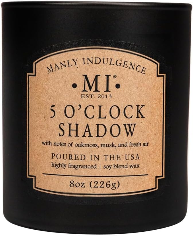 Manly Indulgence 5 O'Clock Shadow Scented Candles - Image 6