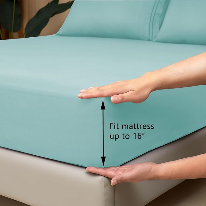 Mejoroom California King Size Sheet Set - Image 3