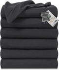 Lavisun Twin XL Flat Sheets only, 6 Pack Bulk Top Sheets by Lavisun