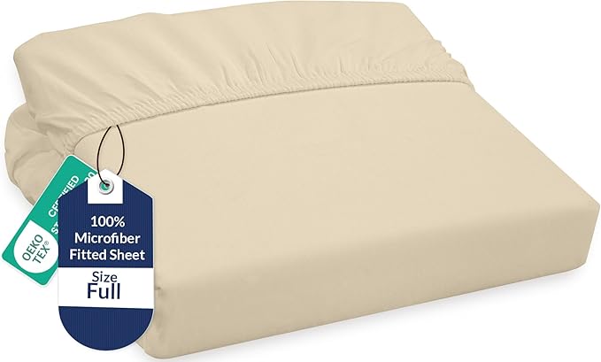 Royale Linens Fitted Sheet Full by ROYALELINENS