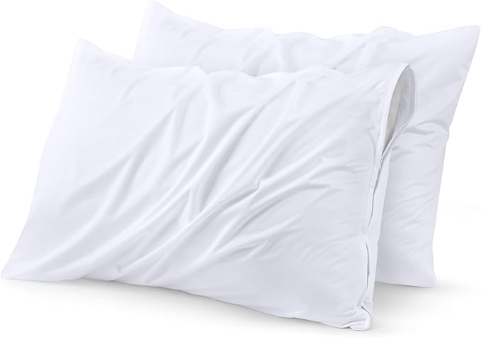 Utopia Bedding Premium 100% Waterproof Pillow Protectors - Image 2