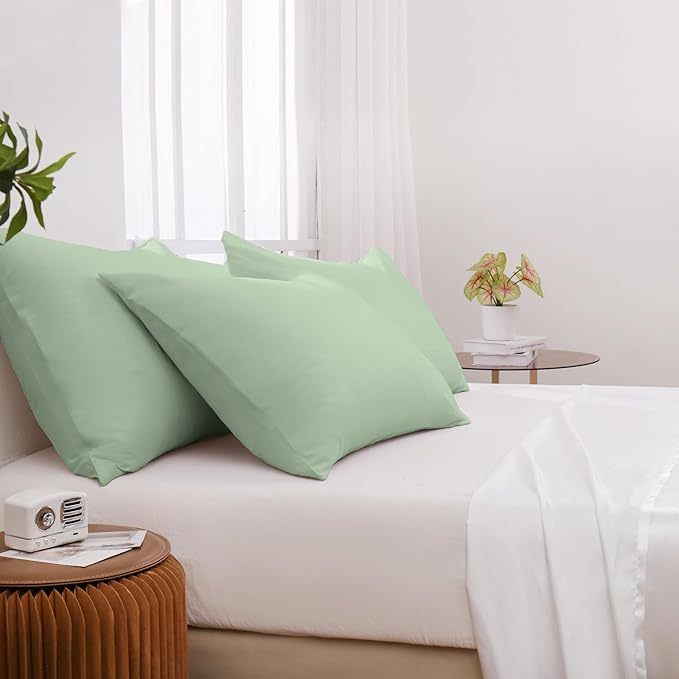 Pillowcases Queen 4 Pack, 20x30 Pillow Cases - Image 2